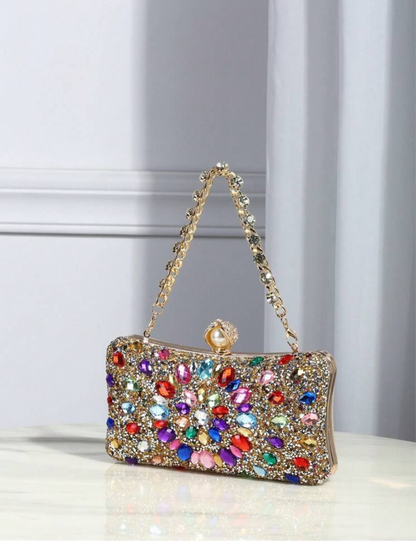 Embellished clutch