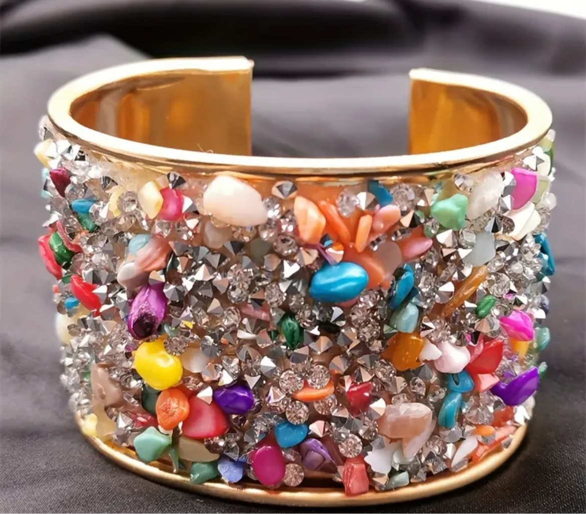 Rainbow beaded bracelet