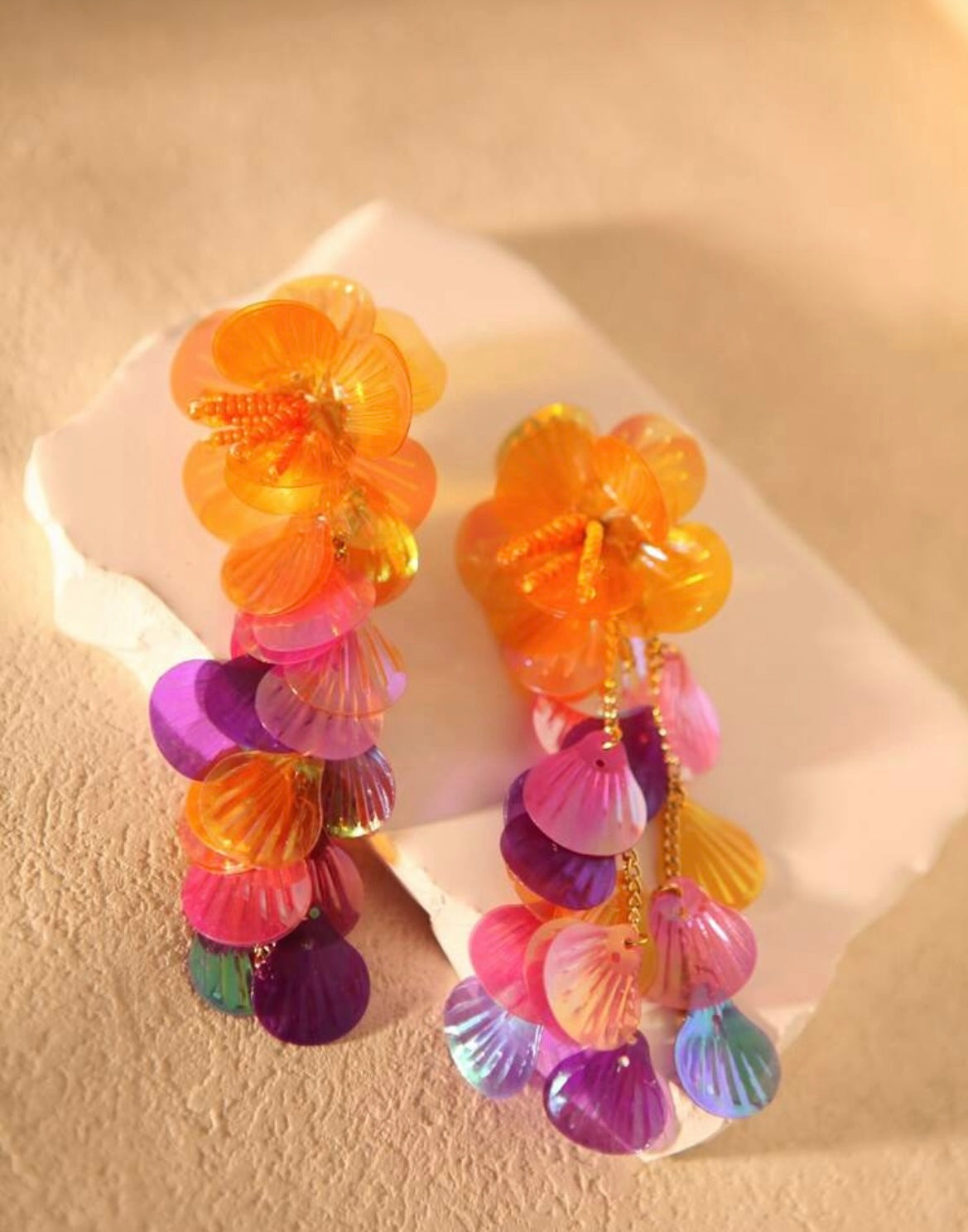 Multishell earrings