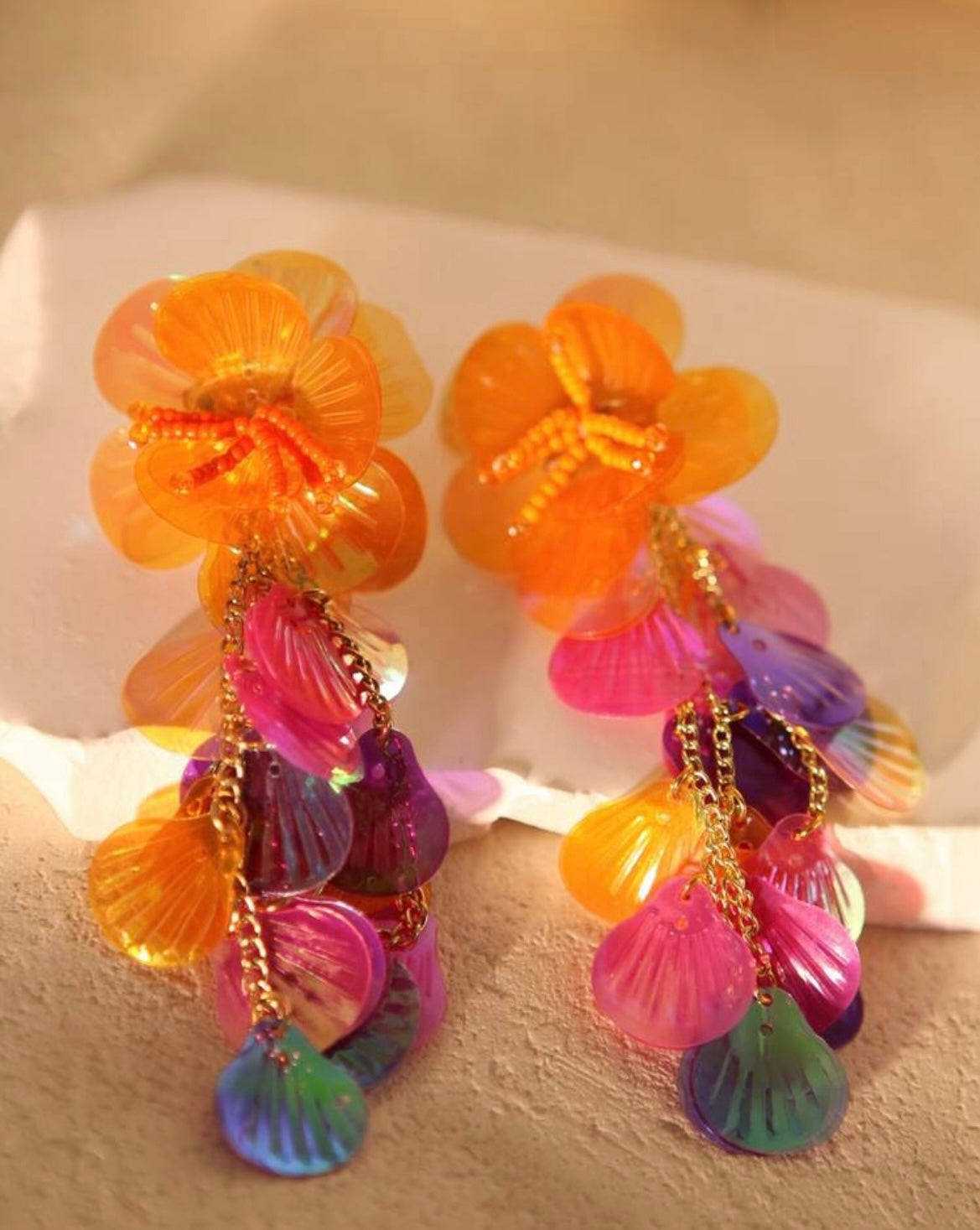 Multishell earrings