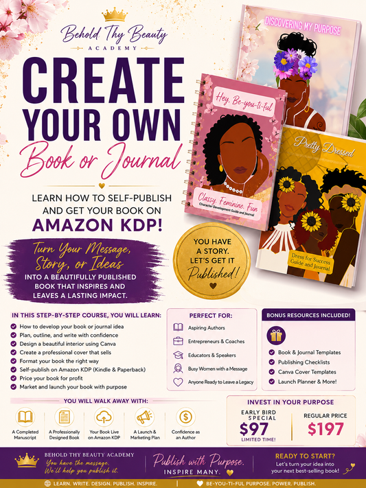 Create your own book and journal
