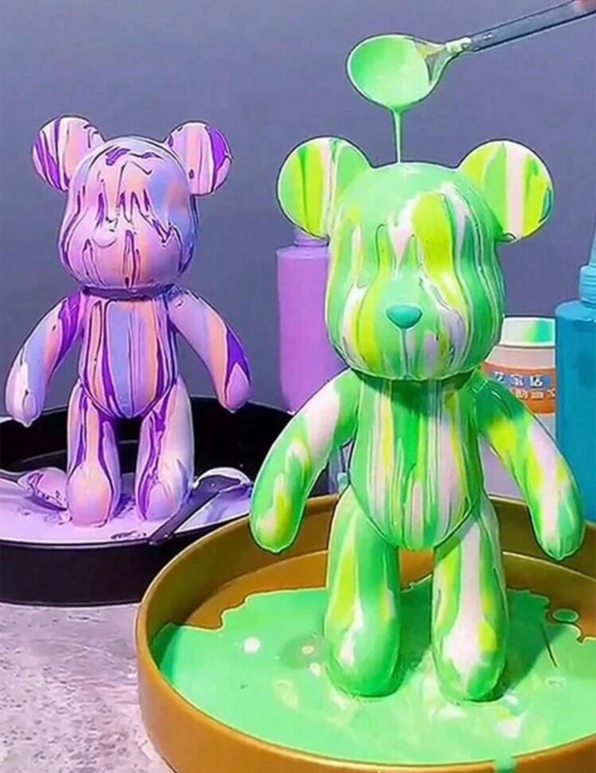 Fluid Pour Bear Workshop